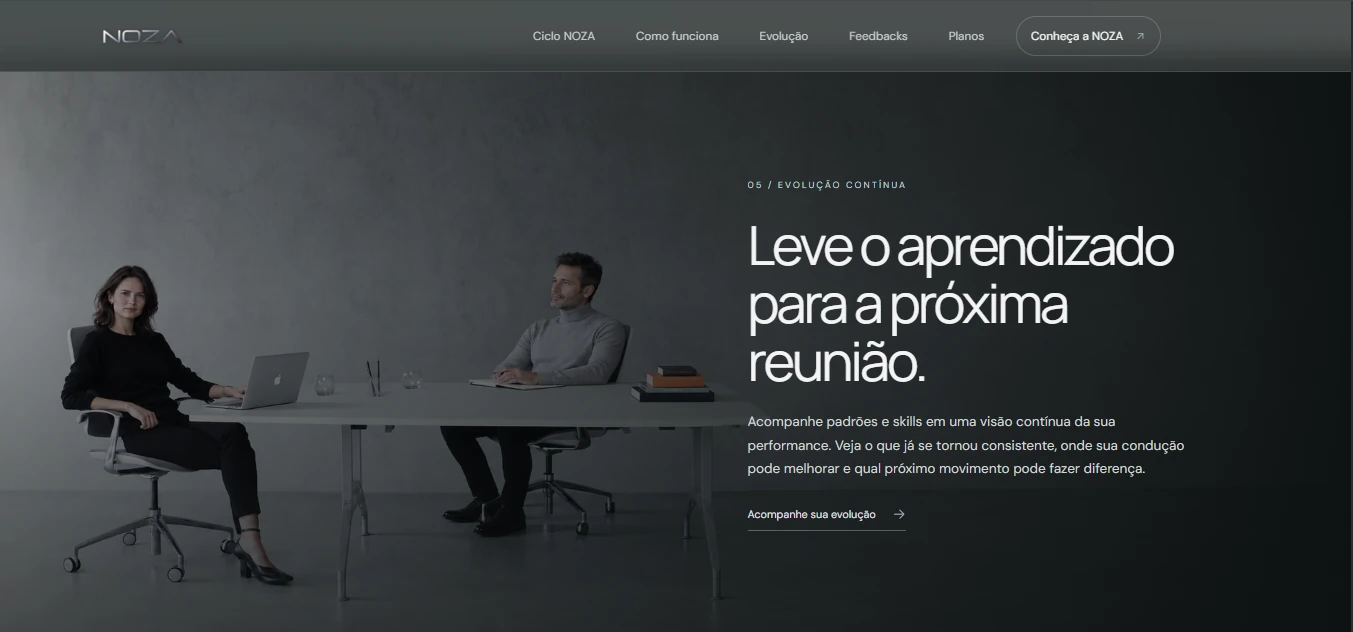 Acompanhamento da evolução contínua de habilidades profissionais.